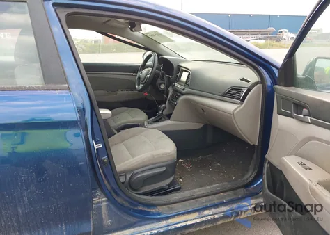 2018 Hyundai Elantra Sel from USA, damaged, VIN 5NPD84LF5JH287177